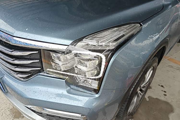 Used GAC Trumpchi GS8 2017 320T Four-Wheel Drive Luxury Smart Connectivity Version (7 Seats) Left Front Headlight