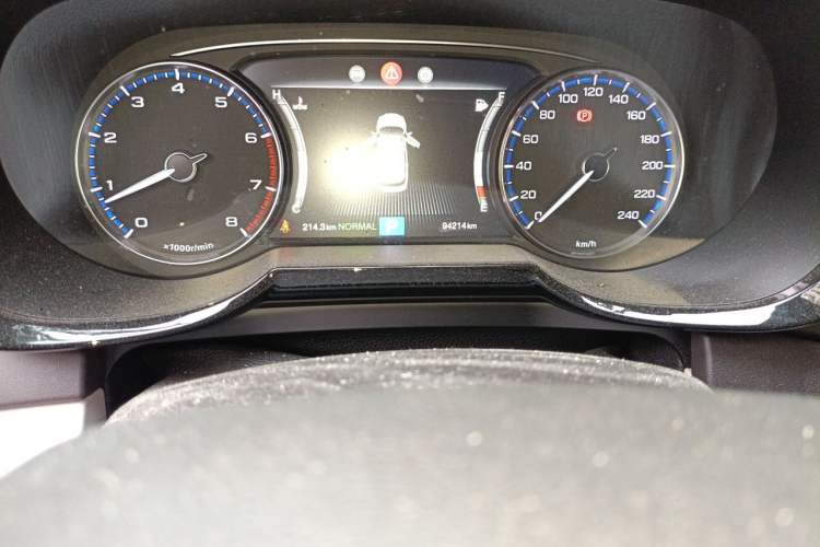 Used GAC Trumpchi GS8 2017 320T Two-Wheel Drive Luxury Smart Connectivity Version (7 Seats) Odometer Close Up