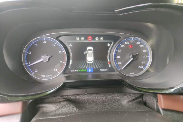 Used GAC Trumpchi GS8 2017 320T Two-Wheel Drive Luxury Smart Connectivity Version (7 Seats) Odometer Close Up