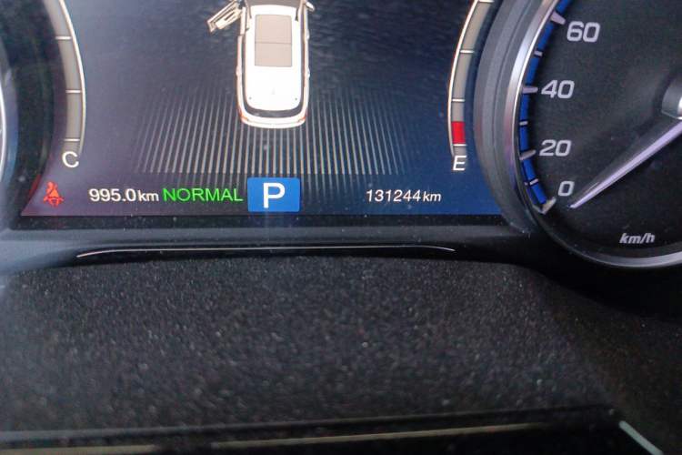 Used GAC Trumpchi GS8 2017 320T Two-Wheel Drive Prestige Version (7 Seats) Odometer Close Up