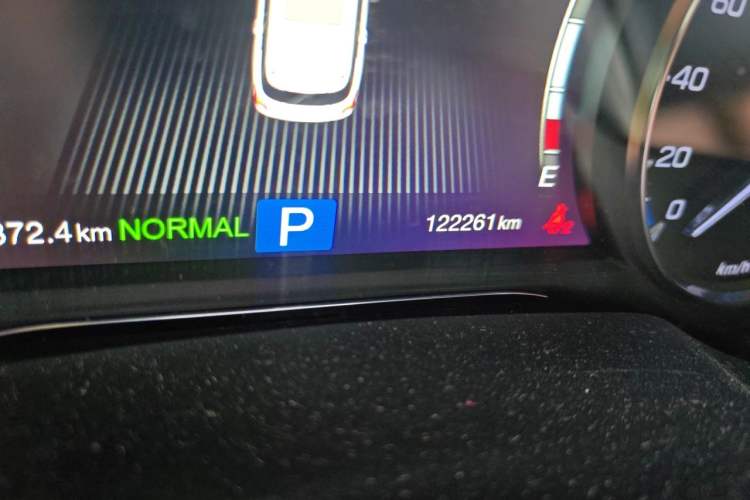 Used GAC Trumpchi GS8 2017 320T Two-Wheel Drive Luxury Smart Connectivity Version (7 Seats) Odometer Close Up