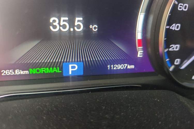 Used GAC Trumpchi GS8 2017 320T Four-Wheel Drive Luxury Smart Connectivity Version (7 Seats) Odometer Close Up