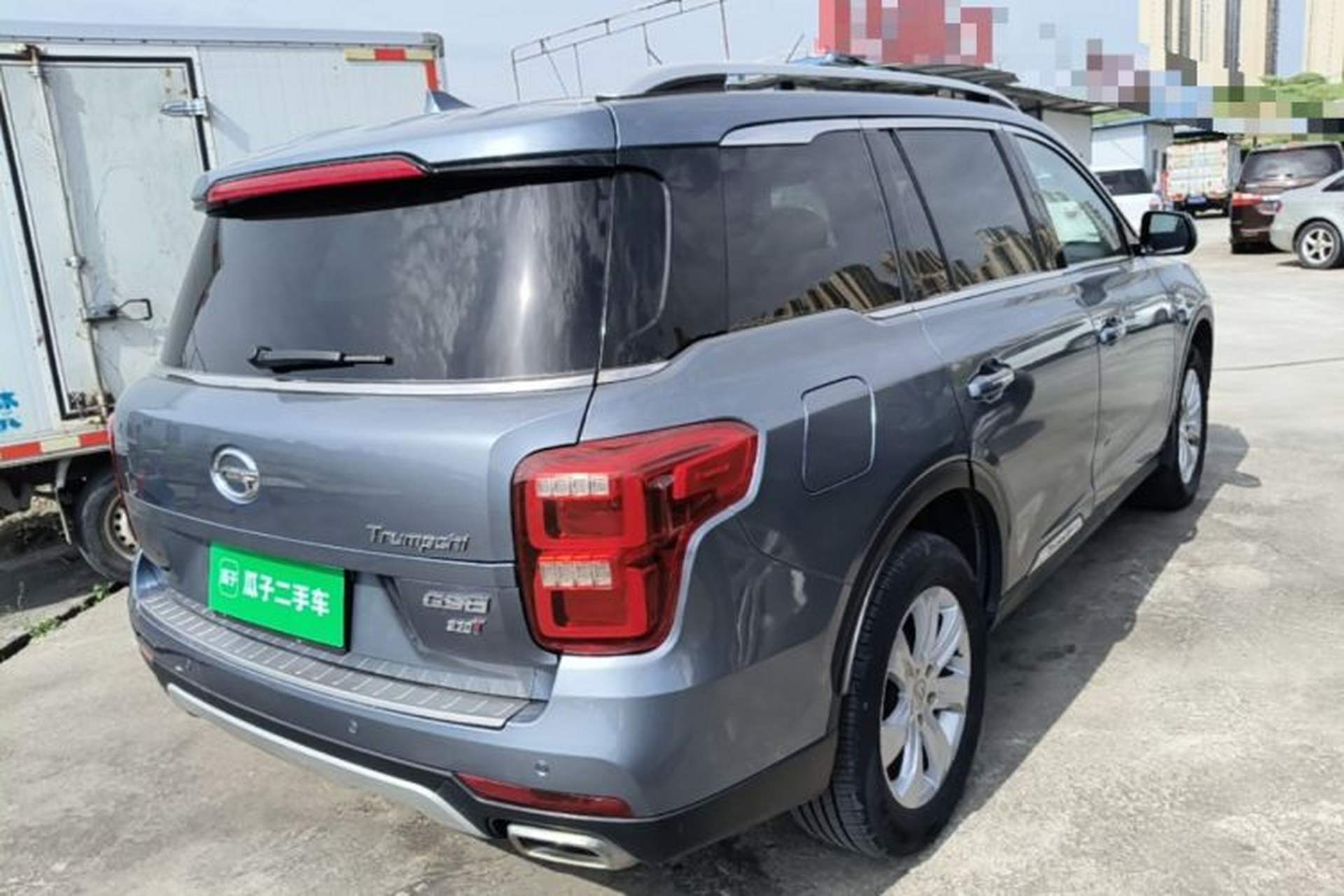Used GAC Trumpchi GS8 2017 320T Two-Wheel Drive Luxury Edition (7 Seats) Rear Right 45 Deg