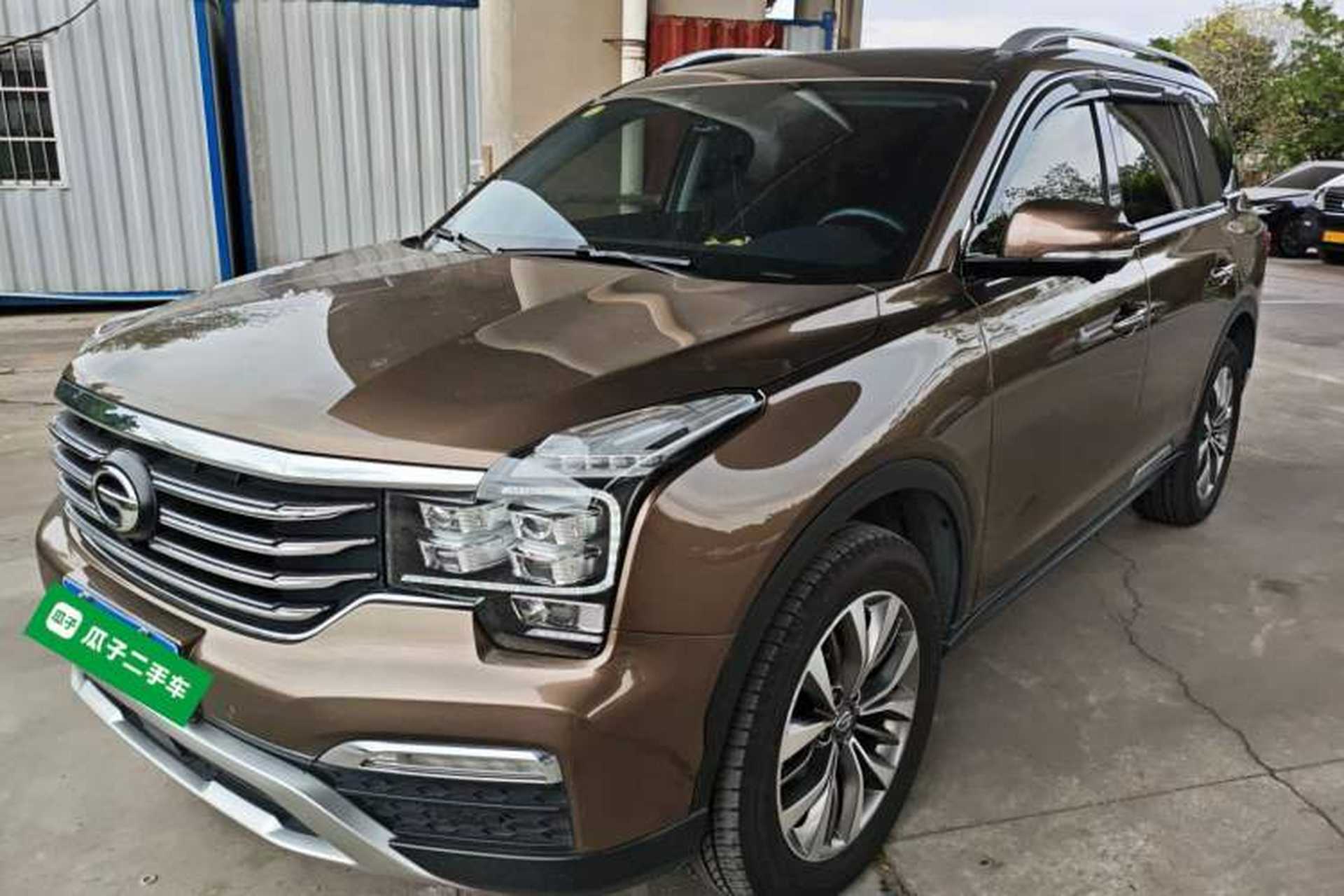 Used GAC Trumpchi GS8 2017 320T Four-Wheel Drive Luxury Smart Connectivity Version (7 Seats) Front Left 45 Deg