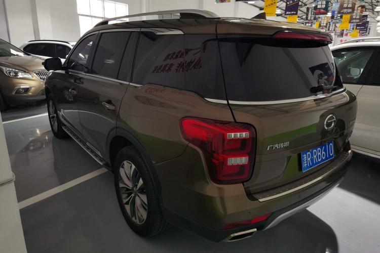 Used GAC Trumpchi GS8 2017 320T Two-Wheel Drive Luxury Smart Connectivity Version (7 Seats) Rear Left 45 Deg