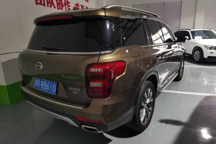 Used GAC Trumpchi GS8 2017 320T Two-Wheel Drive Luxury Smart Connectivity Version (7 Seats) Rear Right 45 Deg