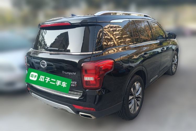 Used GAC Trumpchi GS8 2017 320T Two-Wheel Drive Luxury Smart Connectivity Version (7 Seats) Rear Right 45 Deg
