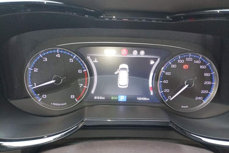 Used GAC Trumpchi GS8 2017 320T Two-Wheel Drive Luxury Smart Connectivity Version (7 Seats) Instrument Cluster