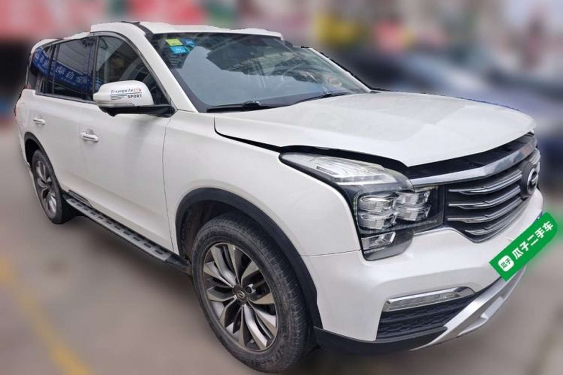 Used GAC Trumpchi GS8 2017 320T Two-Wheel Drive Luxury Smart Connectivity Version (7 Seats) Front Right 45 Deg