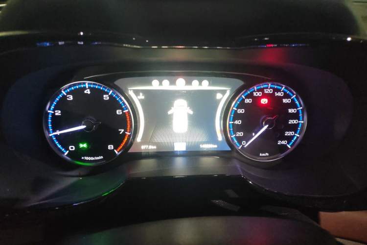 Used GAC Trumpchi GS8 2017 320T Two-Wheel Drive Luxury Smart Connectivity Version (7 Seats) Instrument Cluster