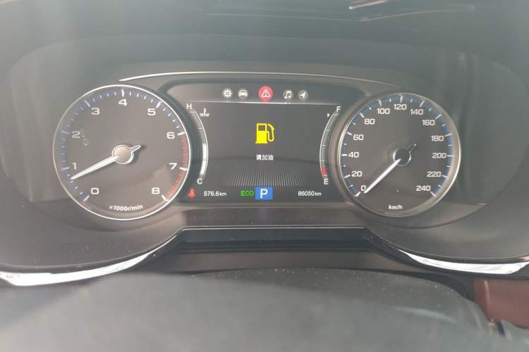 Used GAC Trumpchi GS8 2017 320T Two-Wheel Drive Luxury Smart Connectivity Version (7 Seats) Instrument Cluster