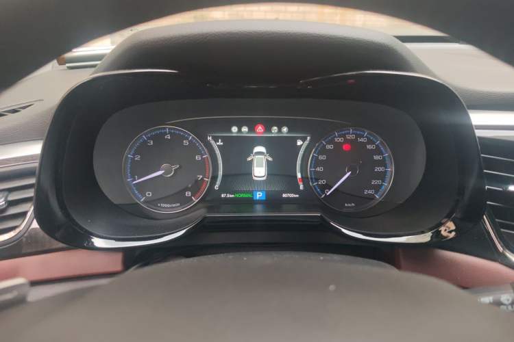 Used GAC Trumpchi GS8 2017 320T Two-Wheel Drive Luxury Smart Connectivity Version (7 Seats) Instrument Cluster