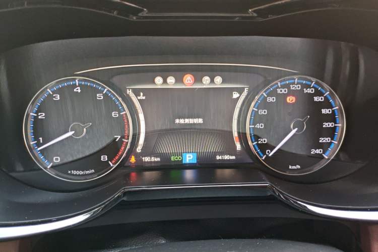 Used GAC Trumpchi GS8 2017 320T Two-Wheel Drive Luxury Smart Connectivity Version (7 Seats) Instrument Cluster