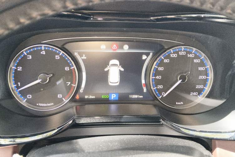 Used GAC Trumpchi GS8 2017 320T Two-Wheel Drive Luxury Smart Connectivity Version (7 Seats) Instrument Cluster