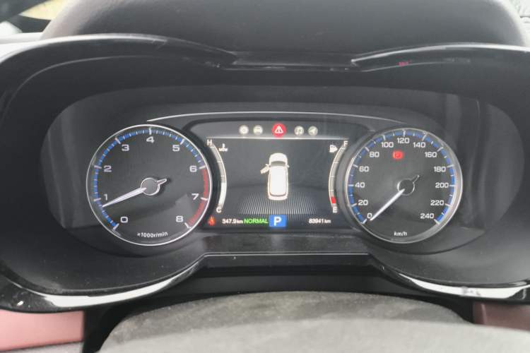 Used GAC Trumpchi GS8 2017 320T Two-Wheel Drive Luxury Smart Connectivity Version (7 Seats) Instrument Cluster