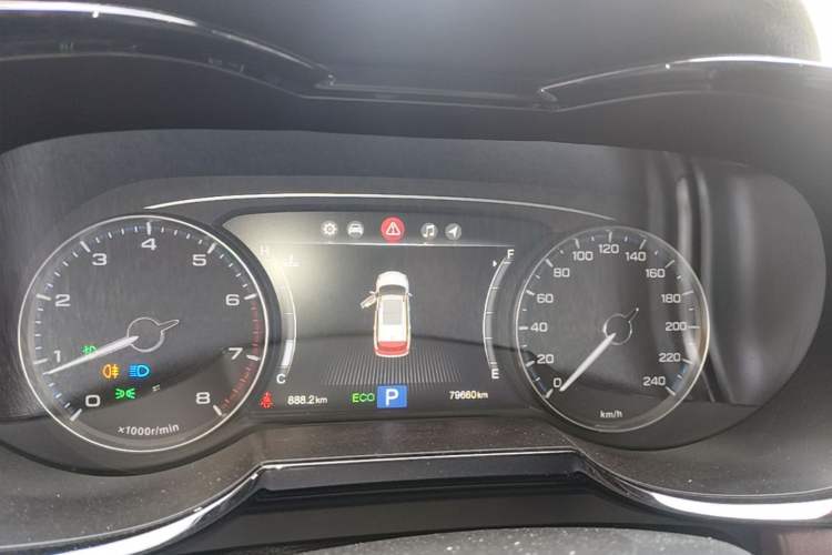 Used GAC Trumpchi GS8 2017 320T Two-Wheel Drive Luxury Smart Connectivity Version (7 Seats) Instrument Cluster