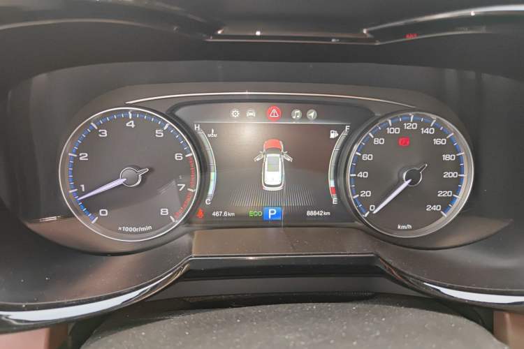 Used GAC Trumpchi GS8 2017 320T Two-Wheel Drive Luxury Smart Connectivity Version (7 Seats) Instrument Cluster
