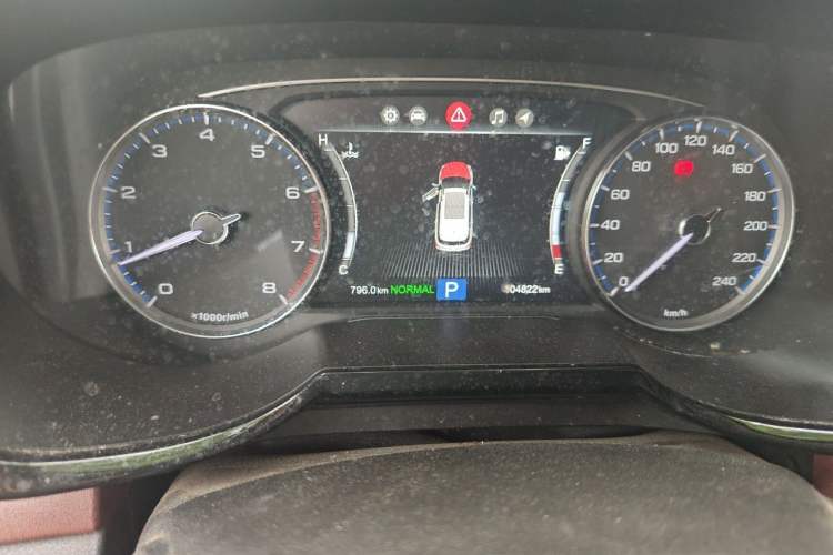 Used GAC Trumpchi GS8 2017 320T Two-Wheel Drive Luxury Smart Connectivity Version (7 Seats) Instrument Cluster