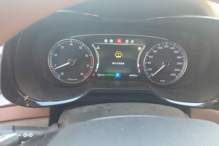 Used GAC Trumpchi GS8 2017 320T Two-Wheel Drive Luxury Smart Connectivity Version (7 Seats) Instrument Cluster