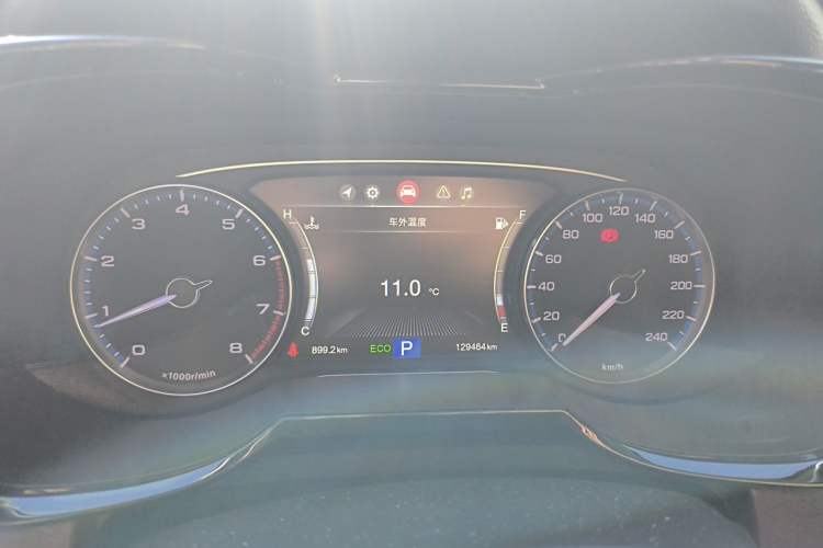 Used GAC Trumpchi GS8 2017 320T Two-Wheel Drive Luxury Smart Connectivity Version (7 Seats) Instrument Cluster