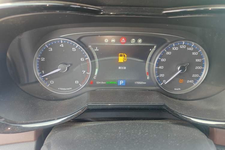 Used GAC Trumpchi GS8 2017 320T Two-Wheel Drive Luxury Smart Connectivity Version (7 Seats) Instrument Cluster