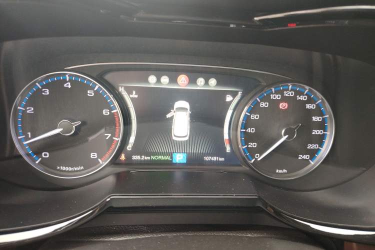 Used GAC Trumpchi GS8 2017 320T Two-Wheel Drive Luxury Smart Connectivity Version (7 Seats) Instrument Cluster