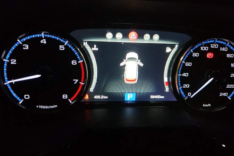 Used GAC Trumpchi GS8 2017 320T Two-Wheel Drive Luxury Smart Connectivity Version (7 Seats) Instrument Cluster