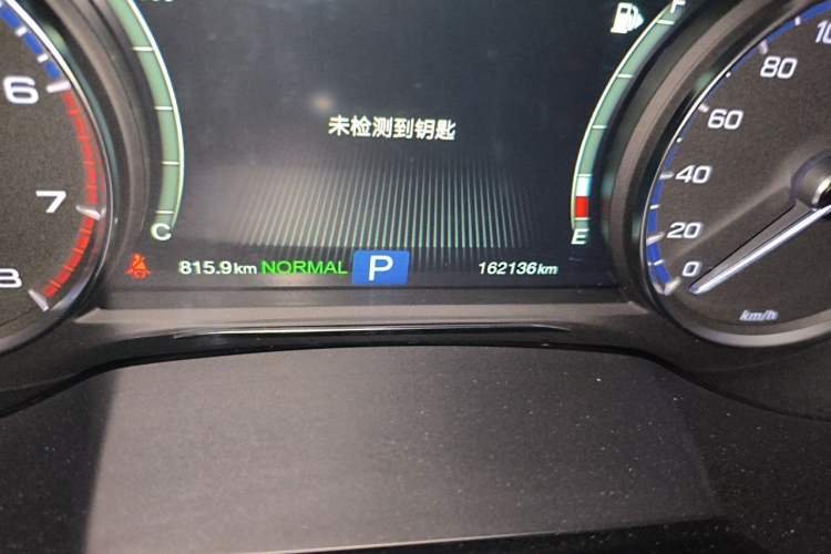 Used GAC Trumpchi GS8 2017 320T Two-Wheel Drive Luxury Smart Connectivity Version (7 Seats) Odometer Close Up