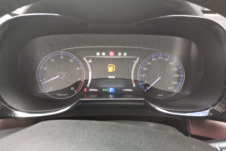 Used GAC Trumpchi GS8 2017 320T Two-Wheel Drive Luxury Smart Connectivity Version (7 Seats) Odometer Close Up