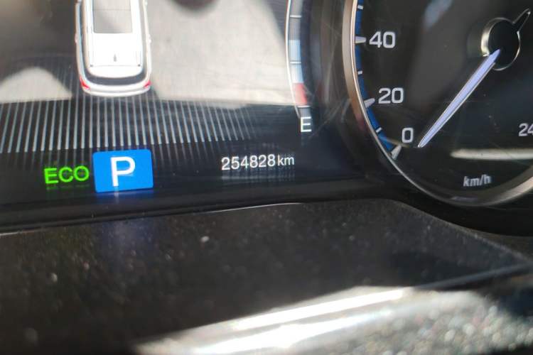 Used GAC Trumpchi GS8 2017 320T Two-Wheel Drive Luxury Smart Connectivity Version (7 Seats) Odometer Close Up
