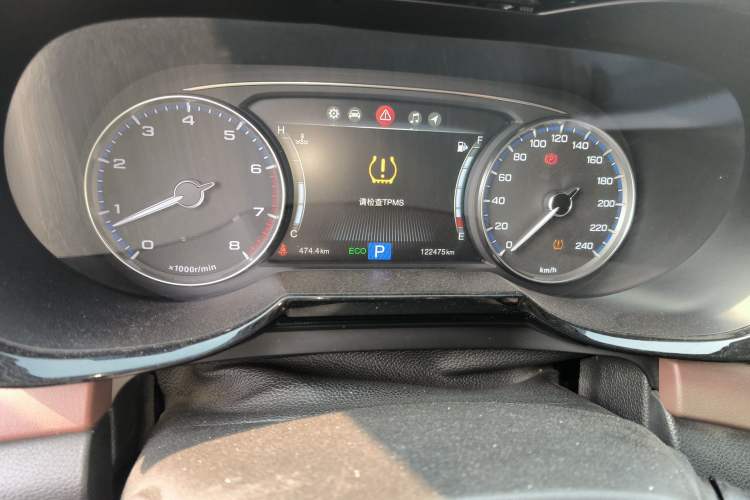 Used GAC Trumpchi GS8 2017 320T Four-Wheel Drive Luxury Smart Connectivity Version (7 Seats) Odometer Close Up