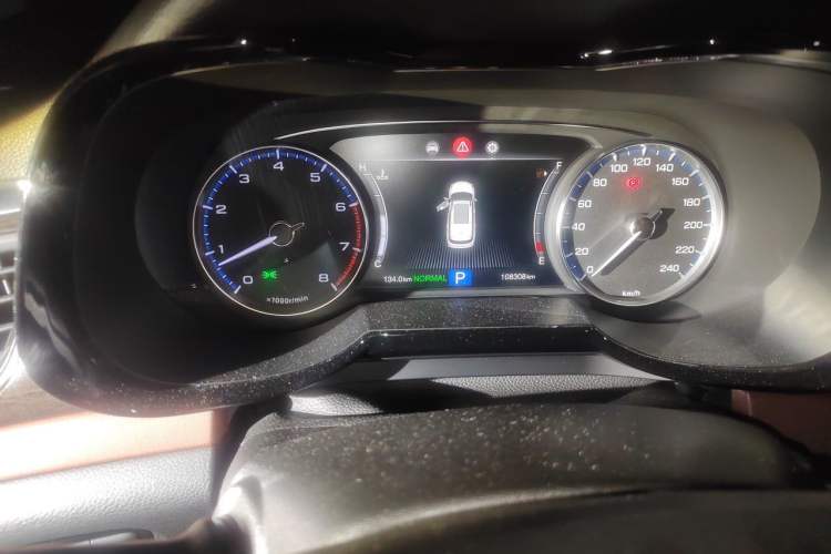 Used GAC Trumpchi GS8 2017 320T Two-Wheel Drive Prestige Version (7 Seats) Odometer Close Up