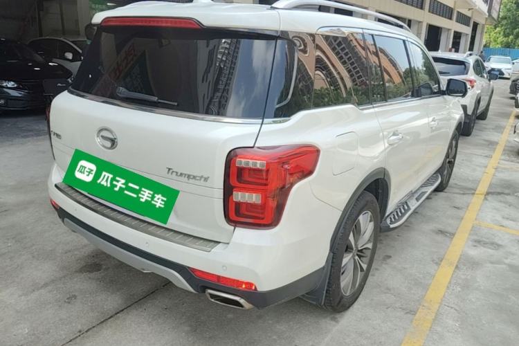 Used GAC Trumpchi GS8 2017 320T Two-Wheel Drive Luxury Smart Connectivity Version (7 Seats) Rear Right 45 Deg
