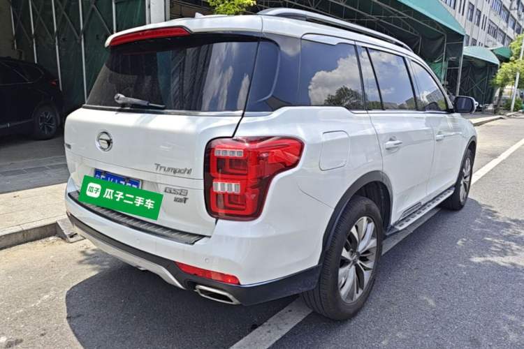 Used GAC Trumpchi GS8 2017 320T Two-Wheel Drive Luxury Smart Connectivity Version (7 Seats) Rear Right 45 Deg