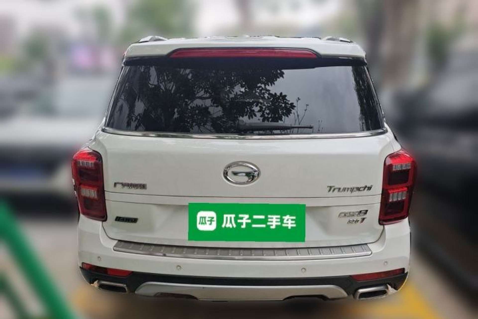 Used GAC Trumpchi GS8 2017 320T Four-Wheel Drive Luxury Smart Connectivity Version (7 Seats) Rear