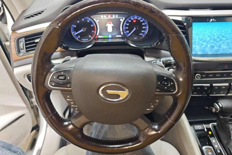 Used GAC Trumpchi GS8 2017 320T Two-Wheel Drive Luxury Smart Connectivity Version (7 Seats) Steering Wheel