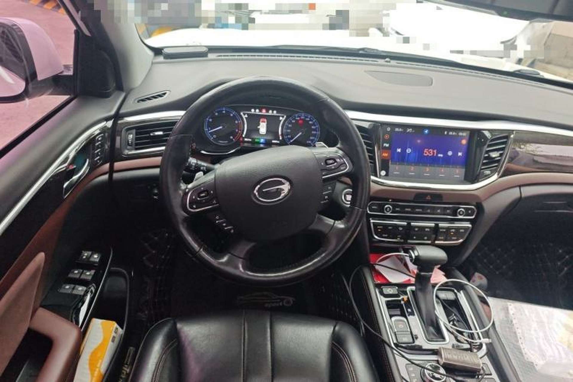 Used GAC Trumpchi GS8 2017 320T Four-Wheel Drive Luxury Smart Connectivity Version (7 Seats) Steering Wheel