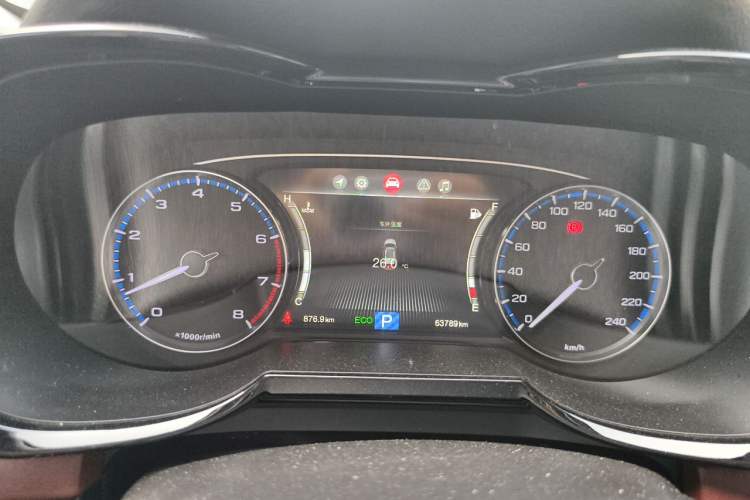 Used GAC Trumpchi GS8 2019 390T Two-Wheel Drive Luxury Smart Connectivity Version (7 Seats) Instrument Cluster
