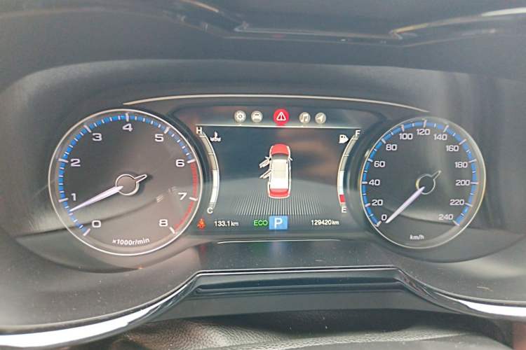 Used GAC Trumpchi GS8 2019 390T Two-Wheel Drive Luxury Smart Connectivity Version (7 Seats) Instrument Cluster