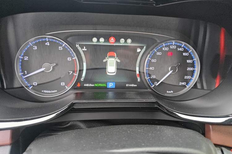 Used GAC Trumpchi GS8 2019 390T Two-Wheel Drive Luxury Smart Connectivity Version (7 Seats) Instrument Cluster