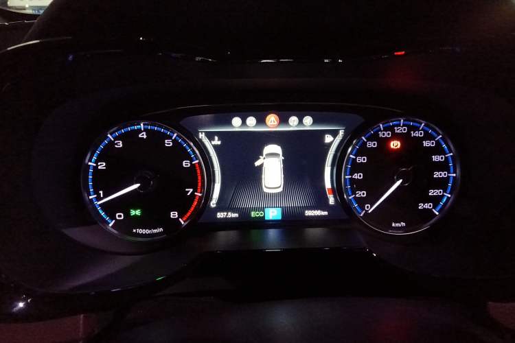 Used GAC Trumpchi GS8 2019 390T Two-Wheel Drive Luxury Smart Connectivity Version (7 Seats) Instrument Cluster