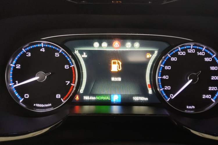 Used GAC Trumpchi GS8 2019 390T Two-Wheel Drive Luxury Smart Connectivity Version (7 Seats) Instrument Cluster