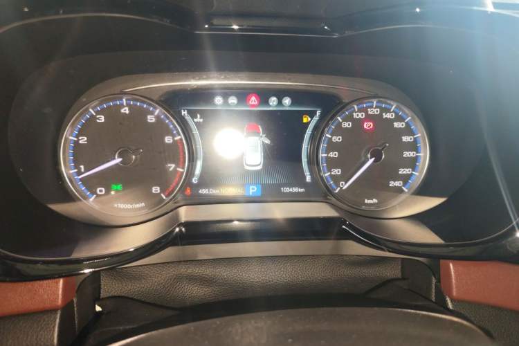 Used GAC Trumpchi GS8 2019 390T Two-Wheel Drive Luxury Smart Connectivity Version (7 Seats) Instrument Cluster