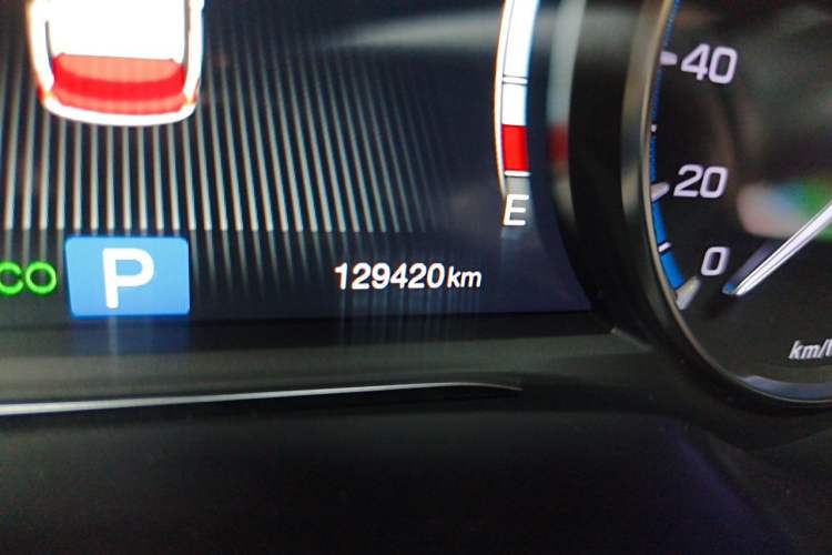 Used GAC Trumpchi GS8 2019 390T Two-Wheel Drive Luxury Smart Connectivity Version (7 Seats) Odometer Close Up