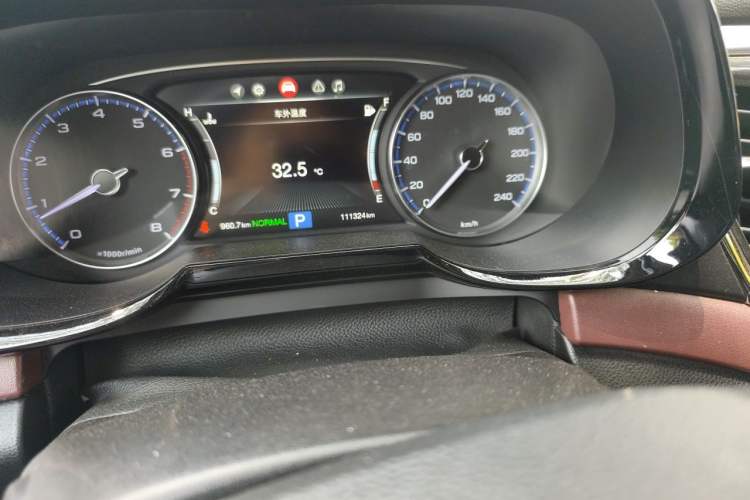 Used GAC Trumpchi GS8 2019 390T Two-Wheel Drive Luxury Smart Connectivity Version (7 Seats) Odometer Close Up