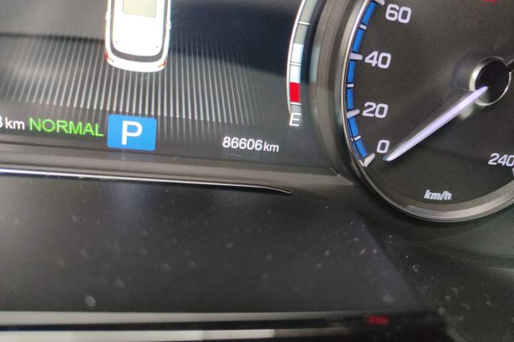 Used GAC Trumpchi GS8 2019 390T Two-Wheel Drive Luxury Smart Connectivity Version (7 Seats) Odometer Close Up