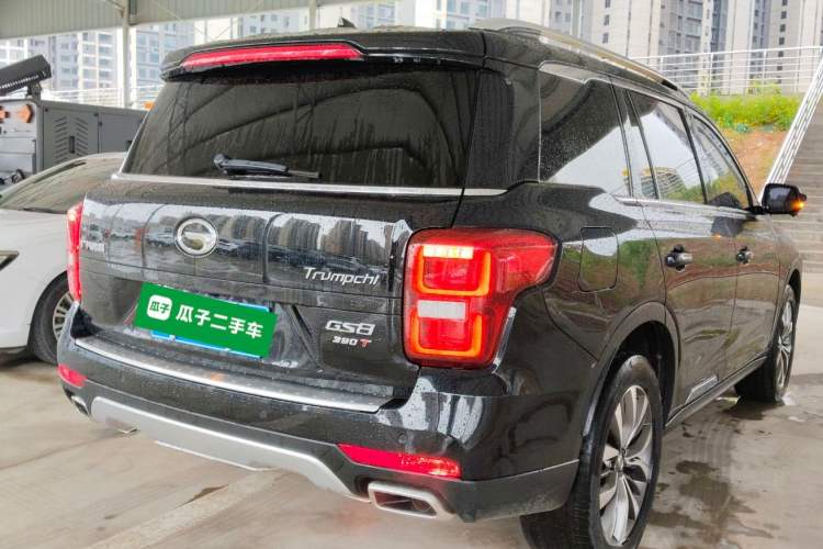 Used GAC Trumpchi GS8 2019 390T Two-Wheel Drive Luxury Smart Connectivity Version (7 Seats) Rear Right 45 Deg