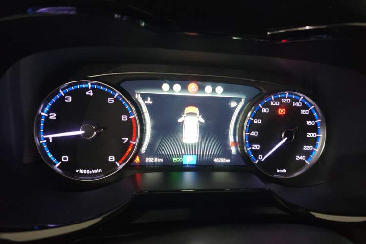 Used GAC Trumpchi GS8 2019 390T Two-Wheel Drive Luxury Smart Connectivity Version (7 Seats) Instrument Cluster