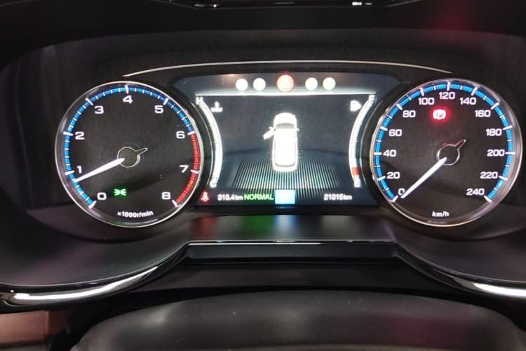 Used GAC Trumpchi GS8 2019 390T Two-Wheel Drive Luxury Smart Connectivity Version (7 Seats) Instrument Cluster