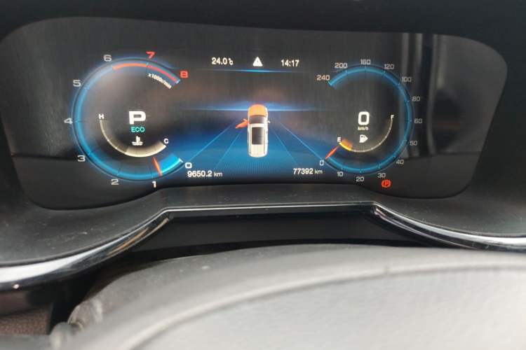 Used GAC Trumpchi GS8 2019 390T Two-Wheel Drive Luxury Smart Connectivity Version (7 Seats) Odometer Close Up
